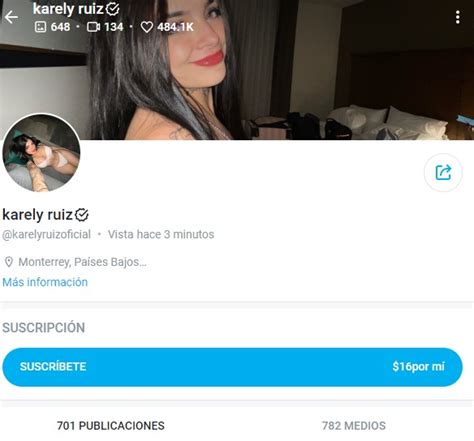 onlyfans karely ruiz cuanto cuesta|OnlyFans